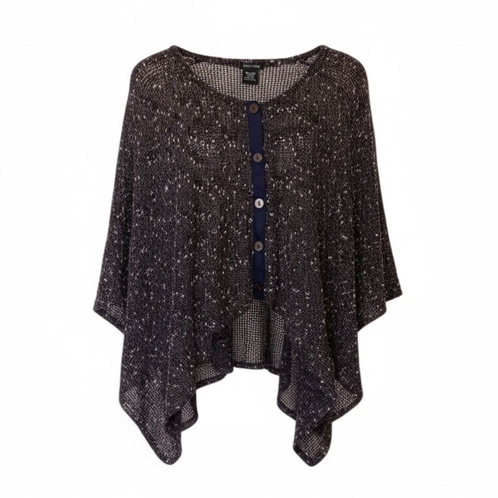 Katie Todd Large Lightweight Knit Poncho‎